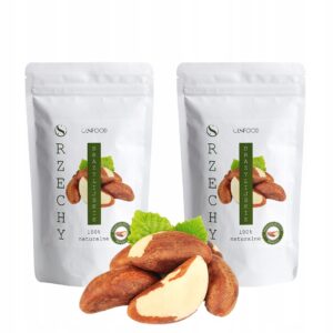 Zestaw 2 szt x ORZECHY BRAZYLIJSKIE Świeży|Brazilnuts Bolivia midgets|Nowe zbiory !!! 1KG